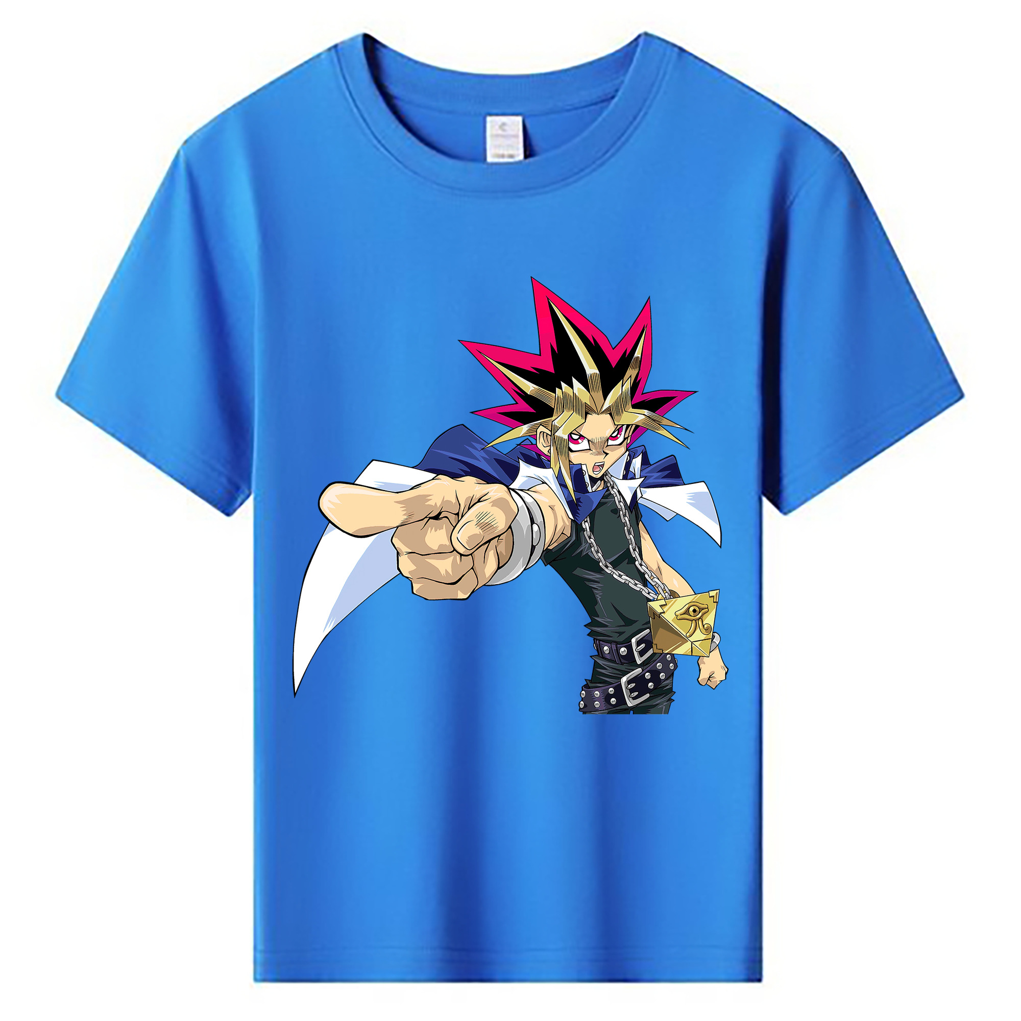 （画像用） 遊☆戯☆王 Yu-Gi-Oh! 綿100％キッズTシャツ（フロントプリント）